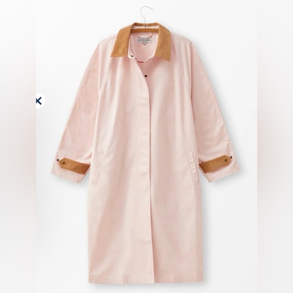 J.Peterman Classic Horseman’s Pink Duster Medium NWOT - Picture 2 of 10